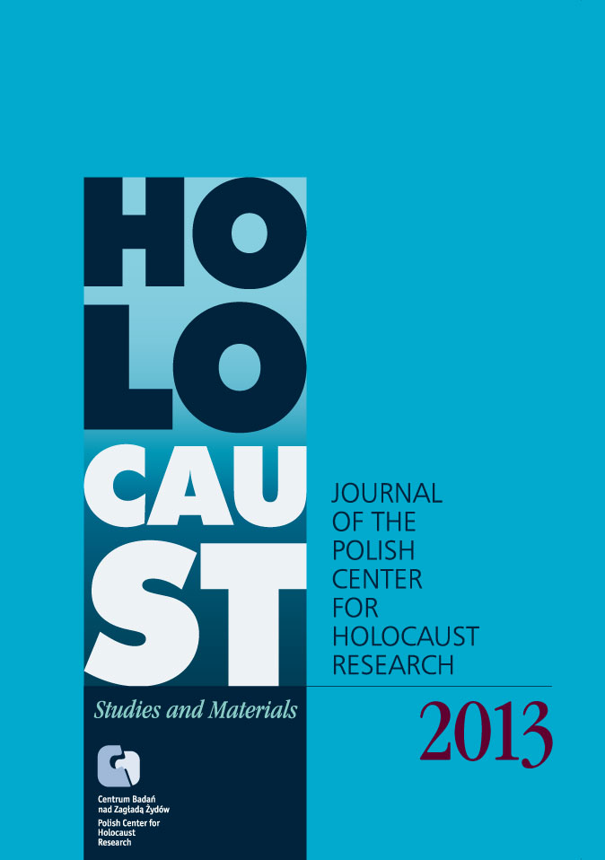                             View No. Holocaust Studies and Materials (2013)
                        