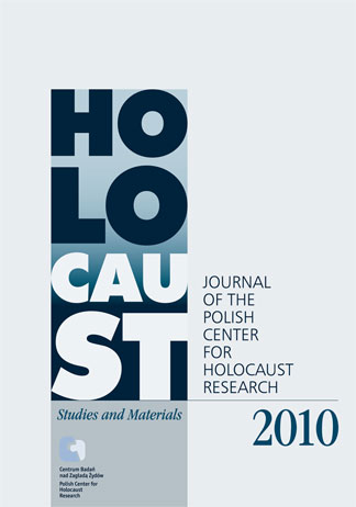                             Wyświetl 2010: Holocaust Studies and Materials
                        